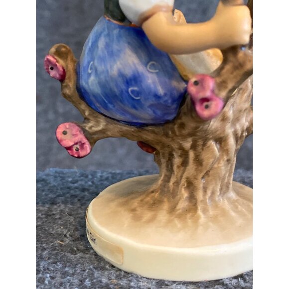 VTG Goebel Hummel Apple Tree Girl Figurine Porcelain 141 3/0 W Germany - Picture 3 of 11